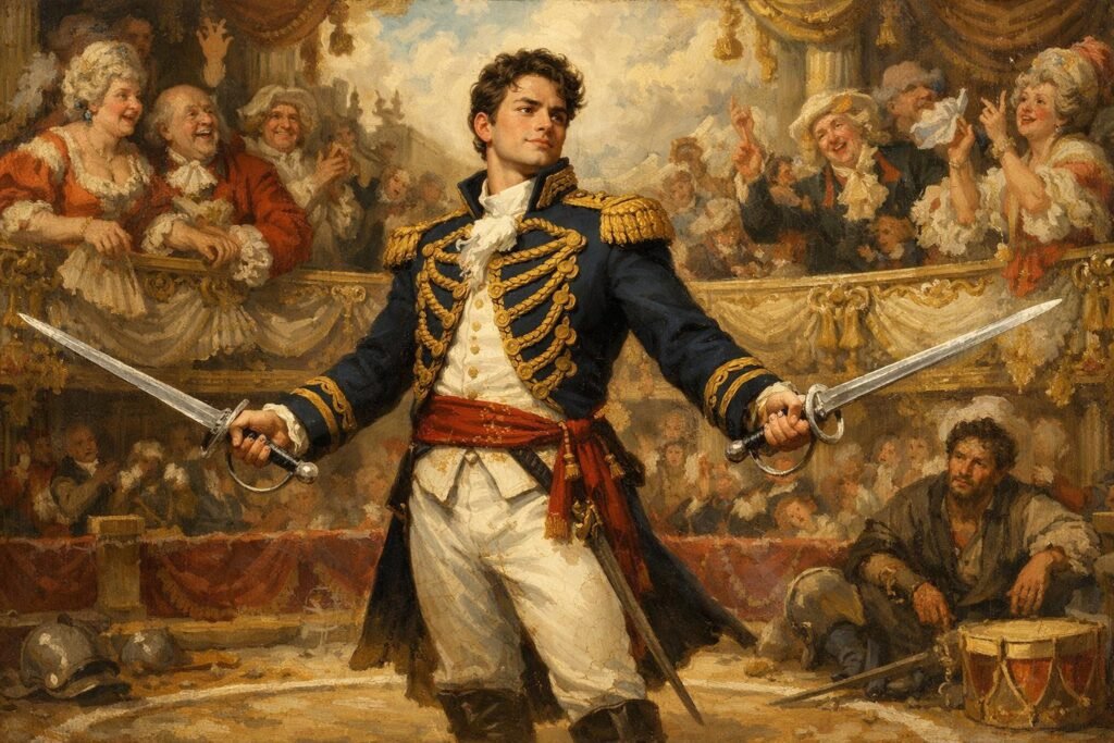 Jezal dan Luthar fencing champion Union officer First Law trilogy concept art.